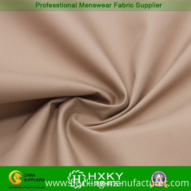 Semi Memory Poly Fabric for Men's Down Coat